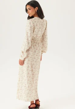 Viscose V-neck Maxi Dress