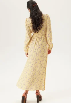 Viscose V-neck Maxi Dress