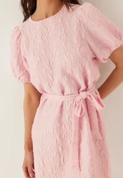 Visophia O-neck S/S DRESS