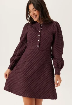 Vitaliama L/S JAQCUARD DRESS