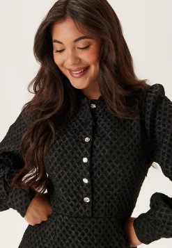 Vitaliama L/S JAQCUARD DRESS