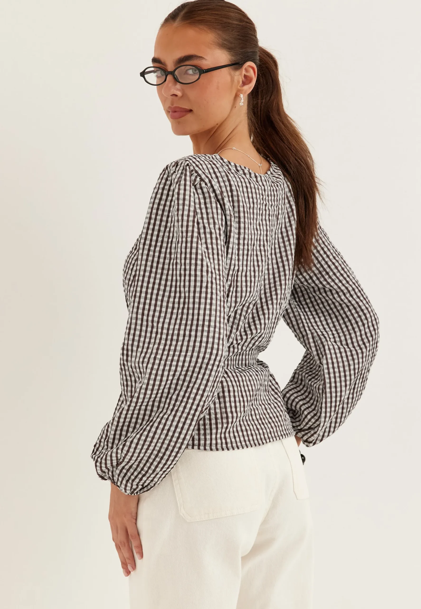 Viterni V-neck L/S TOP