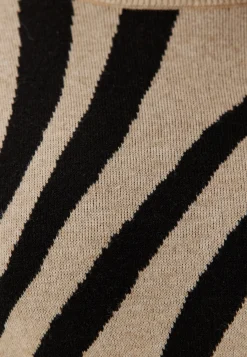 Vitif Jacquard L/S KNIT TOP KN