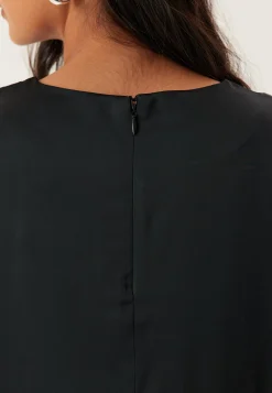 Viveer O-neck L/S SHORT DRESS