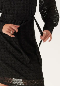 Vmbecca Ls O-neck Lace Dress