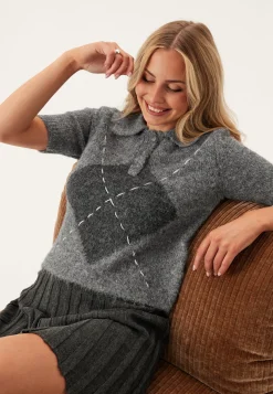 Vmbliss 2/4 POLONECK PULLOVER