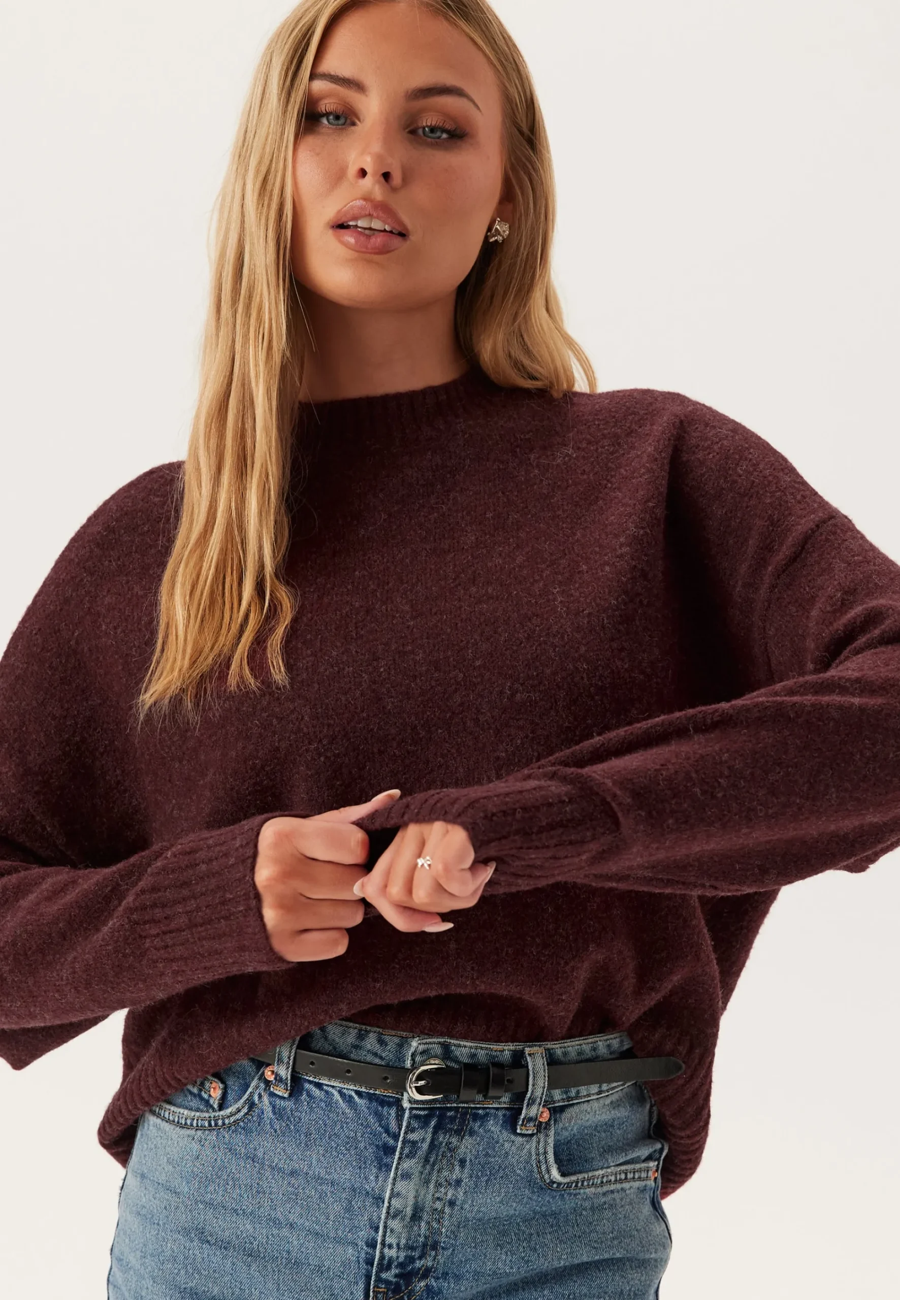 Vmboom Ls O-neck Pullover