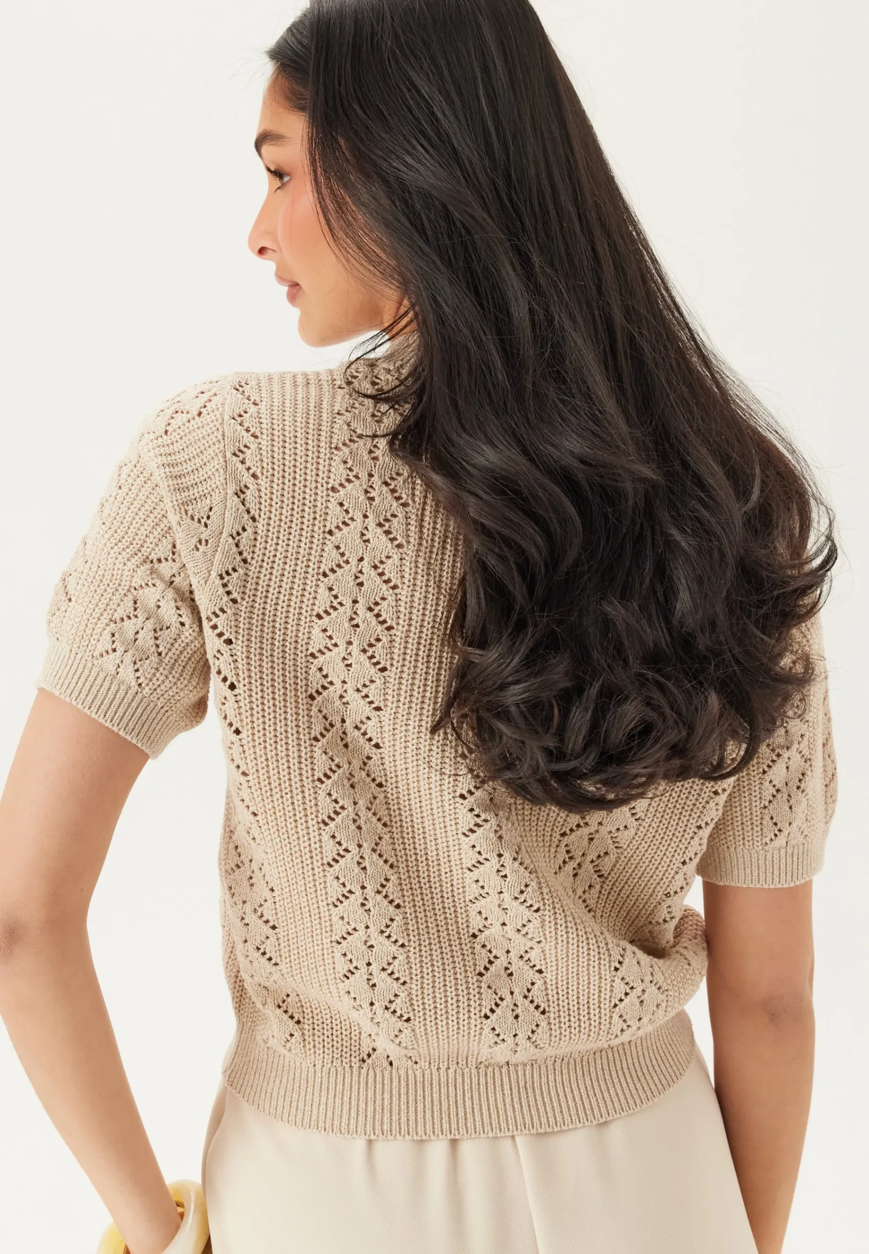Vmdaria Ss Poloneck Cardigan