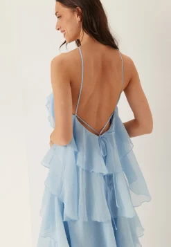 Vmdelilah Sl Halter Ruffle Dress