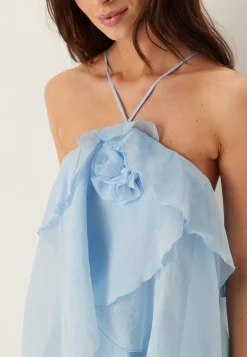 Vmdelilah Sl Halter Ruffle Dress