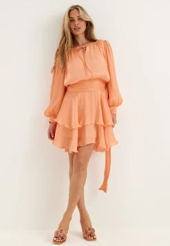 Vmelisa Ls Detail Short Dress
