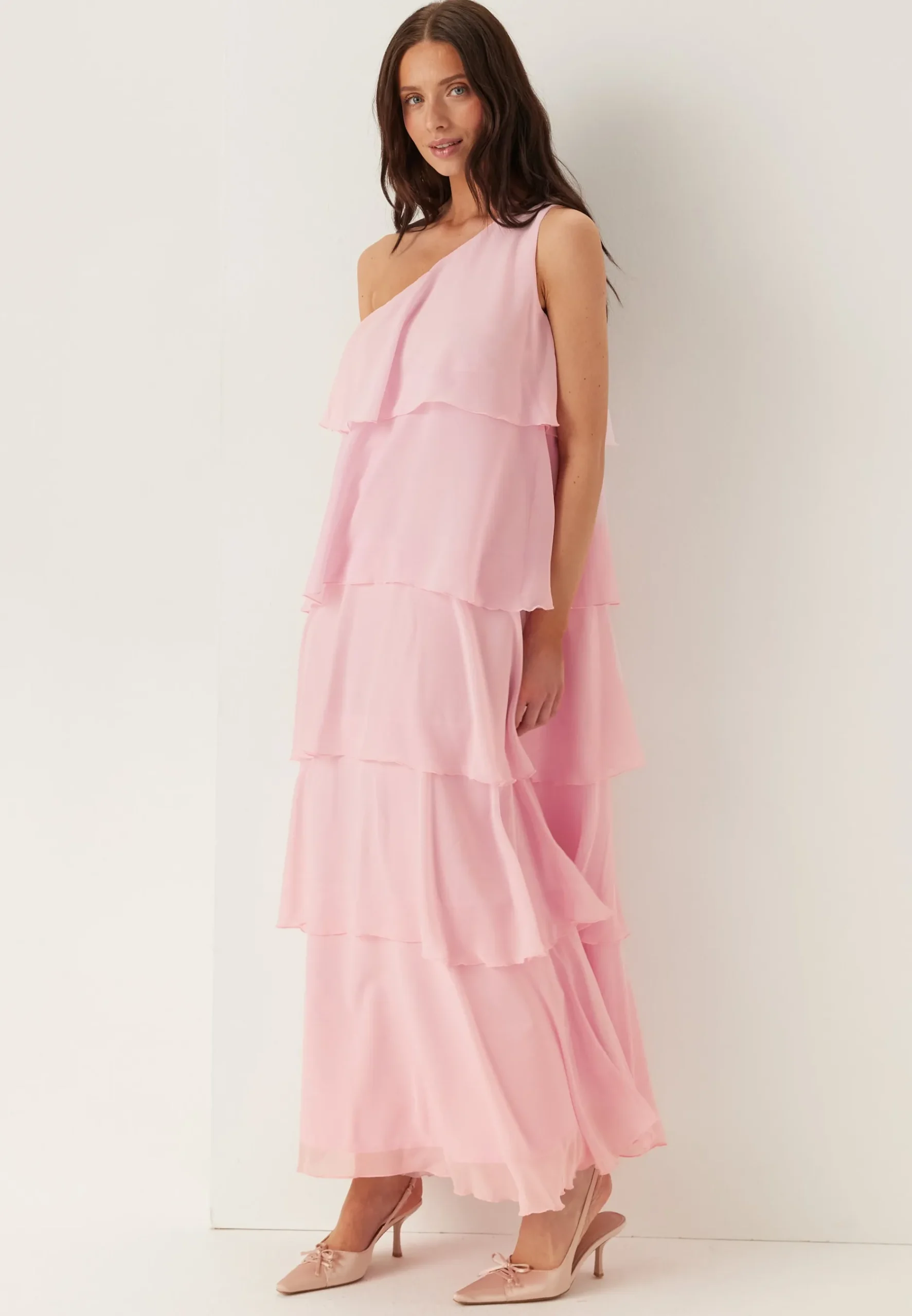 Vmfelicia Os Ruffle Ankle Dress