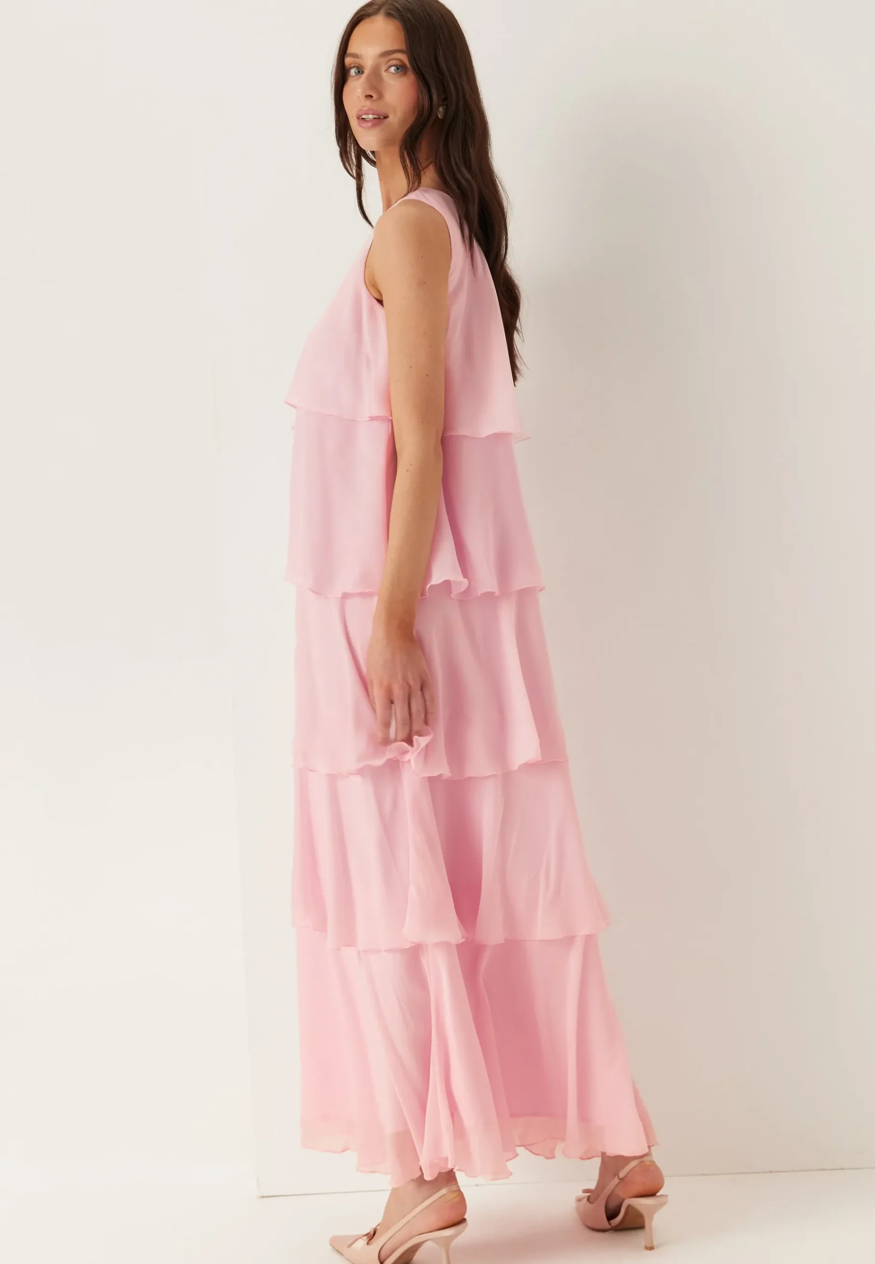Vmfelicia Os Ruffle Ankle Dress