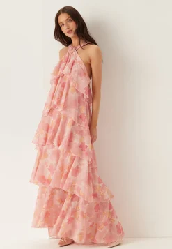 Vmfelicia Sl Ruffle Maxi Dress