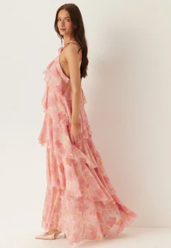 Vmfelicia Sl Ruffle Maxi Dress