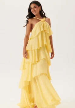 Vmfelicia Sl Ruffle Maxi Dress