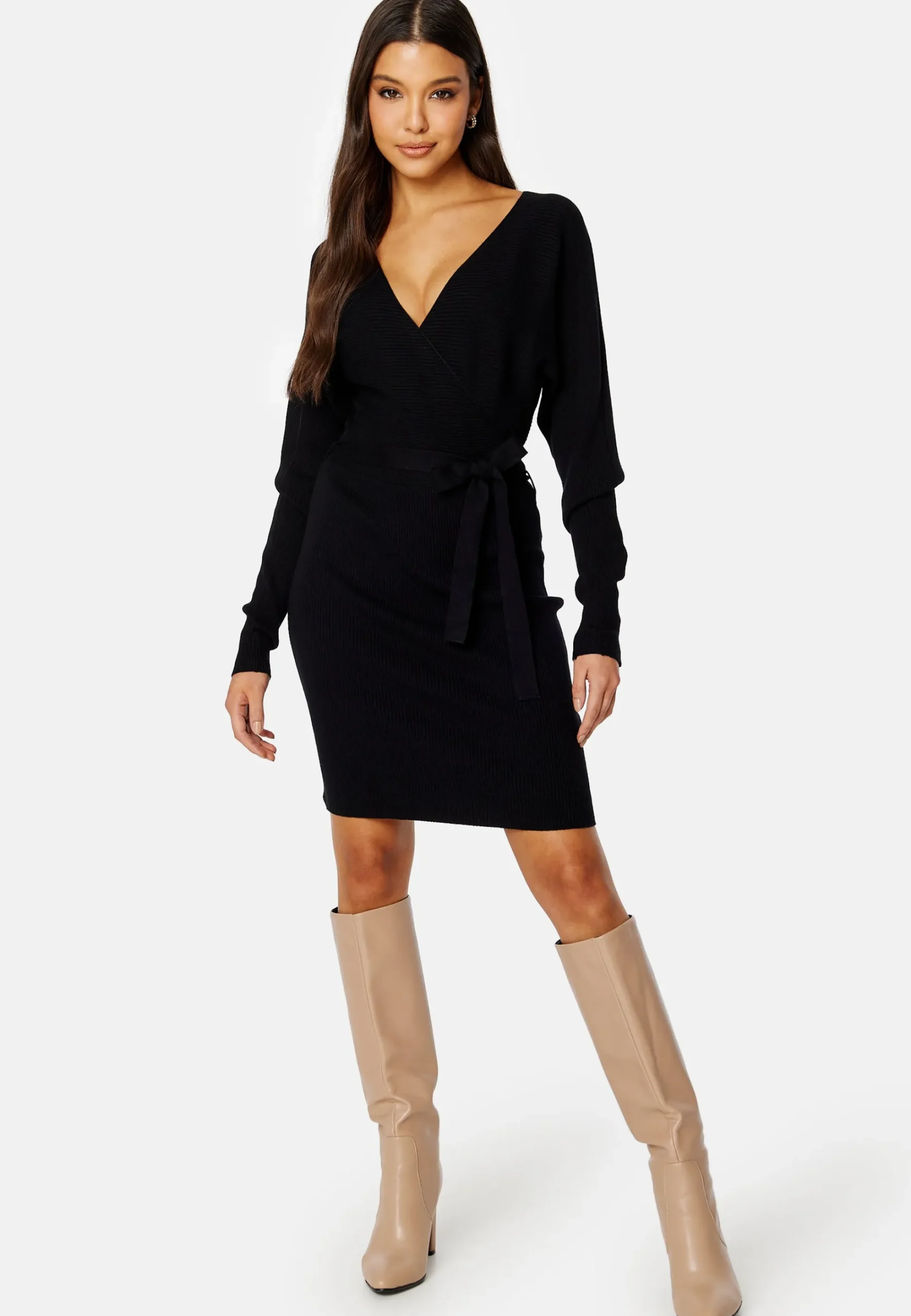 Vmhollyrem LS V-Neck Dress