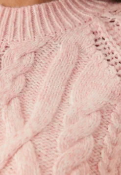 Vmjada Ls O-neck Cable Pullover