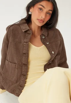 Vmjamie Ls Denim Shacket Mix N