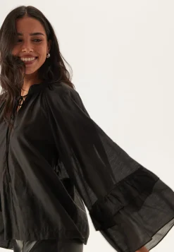 Vmjenna 7/8 Frill Top