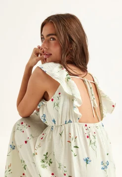 Vmjosie Sl Ankle Frill Dress