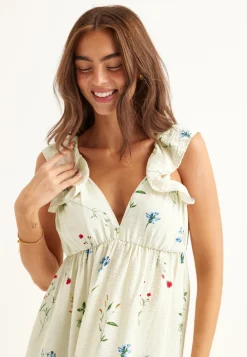 Vmjosie Sl Ankle Frill Dress