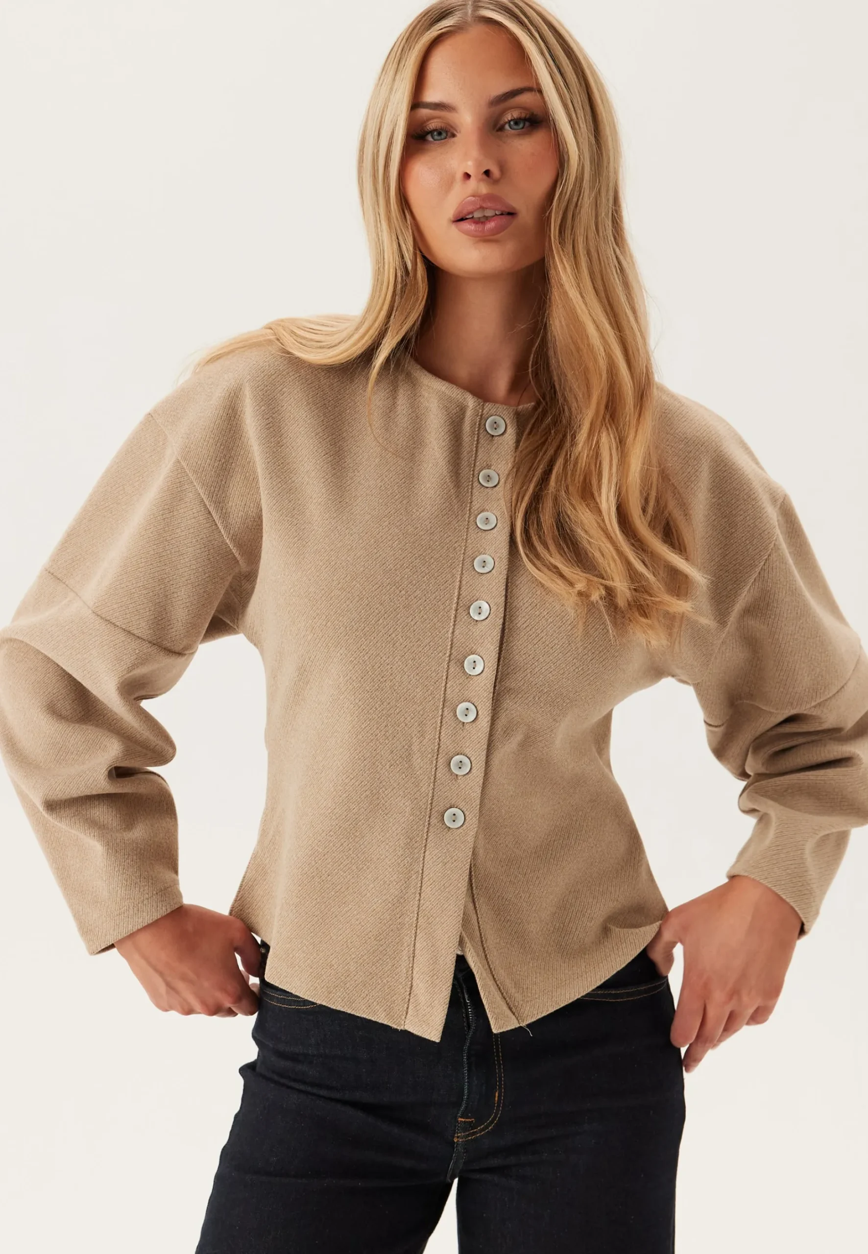 Vmklea Ls O-neck Cardigan