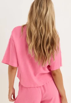 Vmlinn 2/4 SHORT SHIRT WVN NOOS