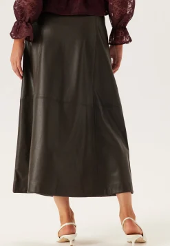 Vmolive Hw Coated Ankle Skirt