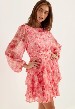 Vmsmilla Ls Short Layer Dress