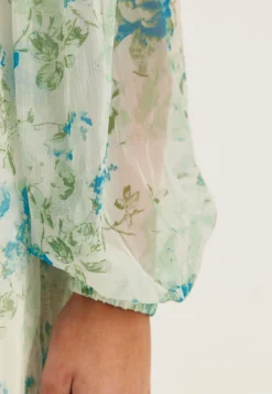 Vmsmilla Ls V-neck Calf Dress