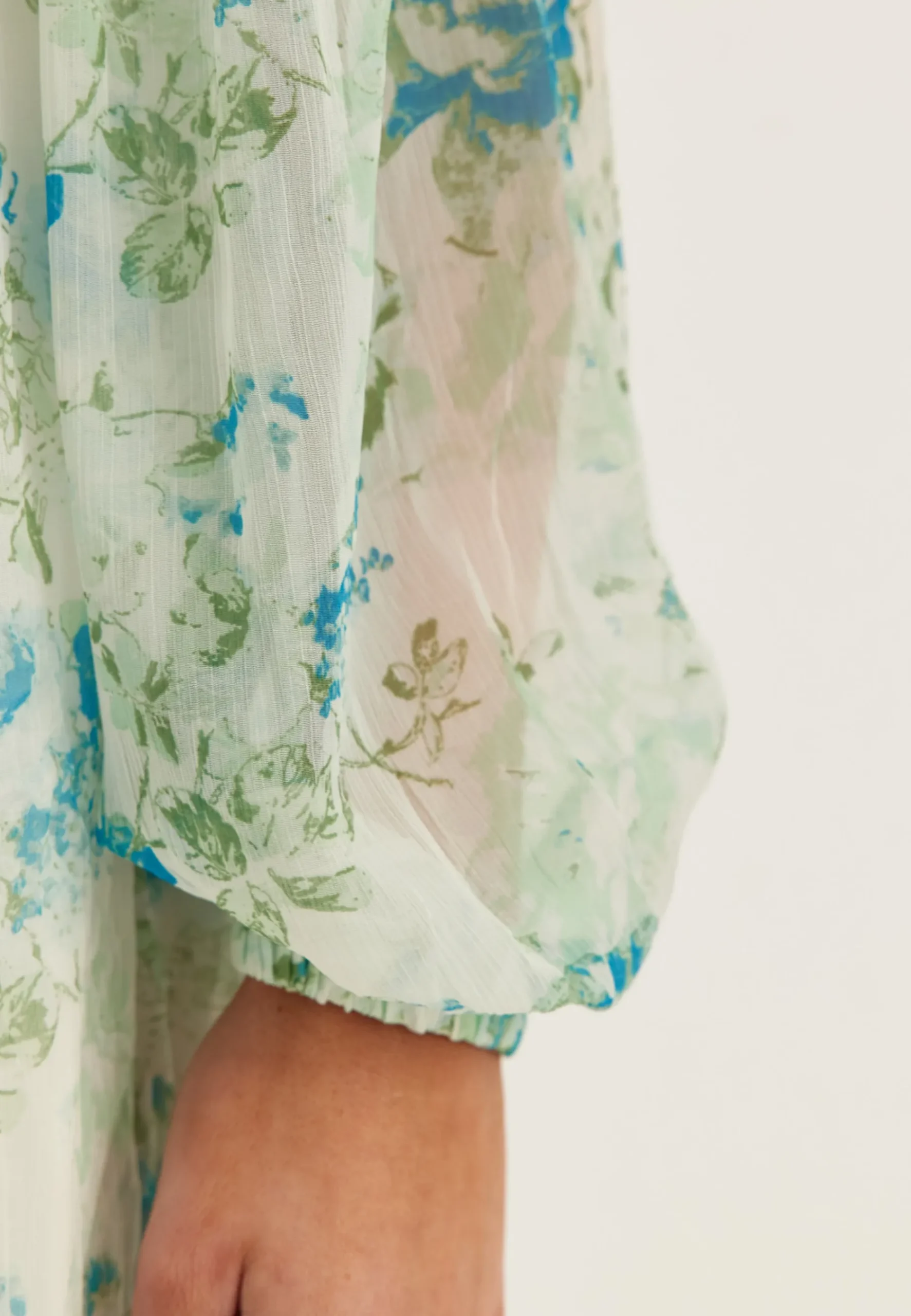 Vmsmilla Ls V-neck Calf Dress