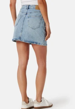 Vmtessa High Rise short denim skirt