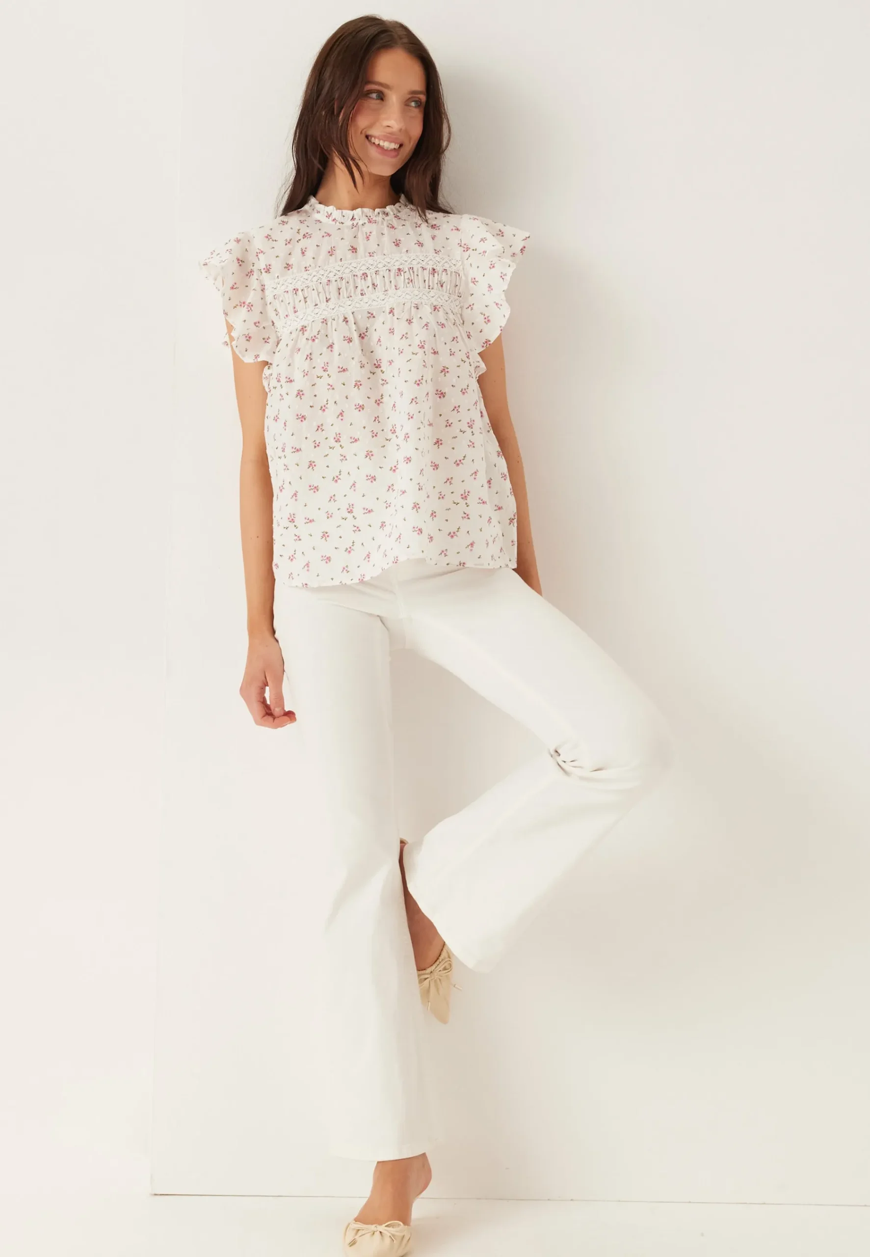 Vmtrine Sl Lace Top