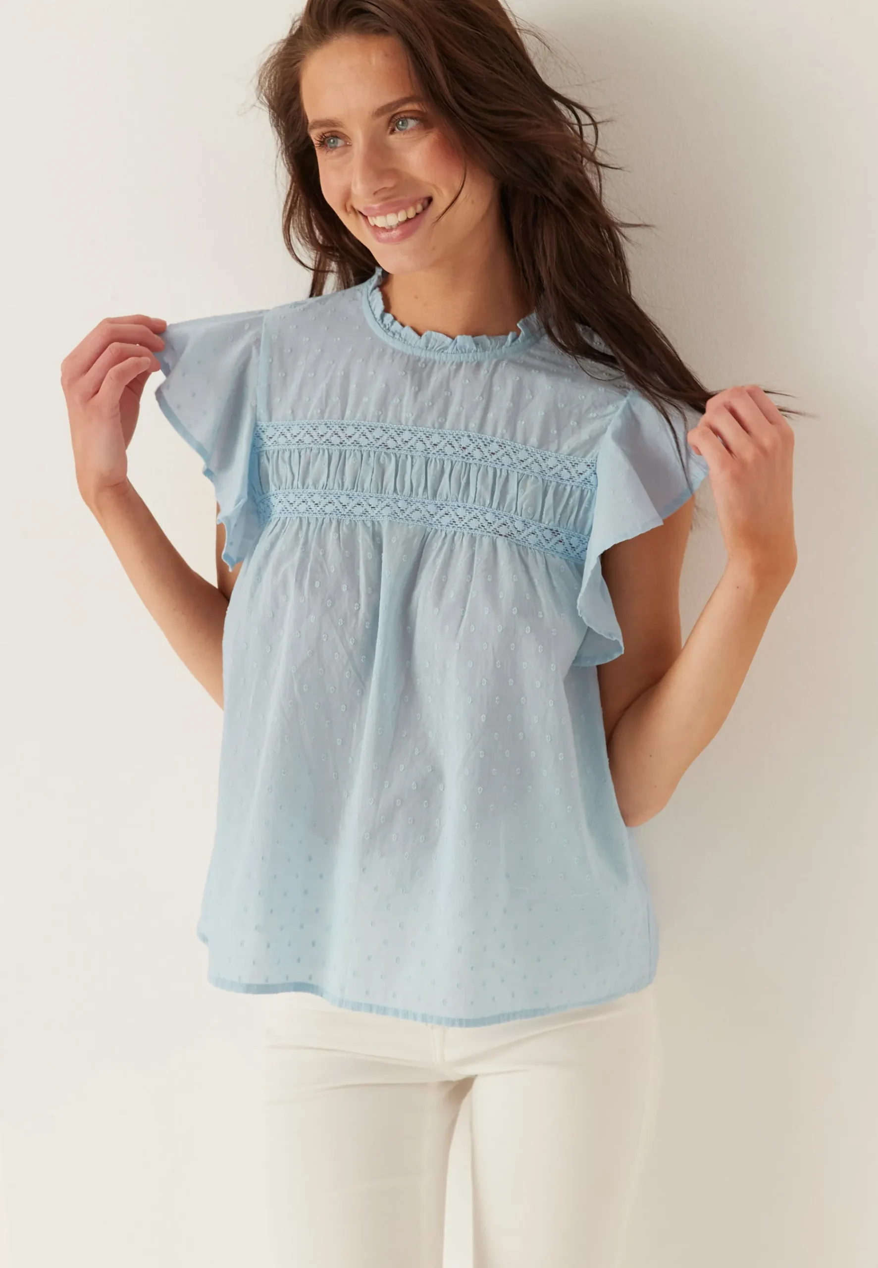 Vmtrine Sl Lace Top