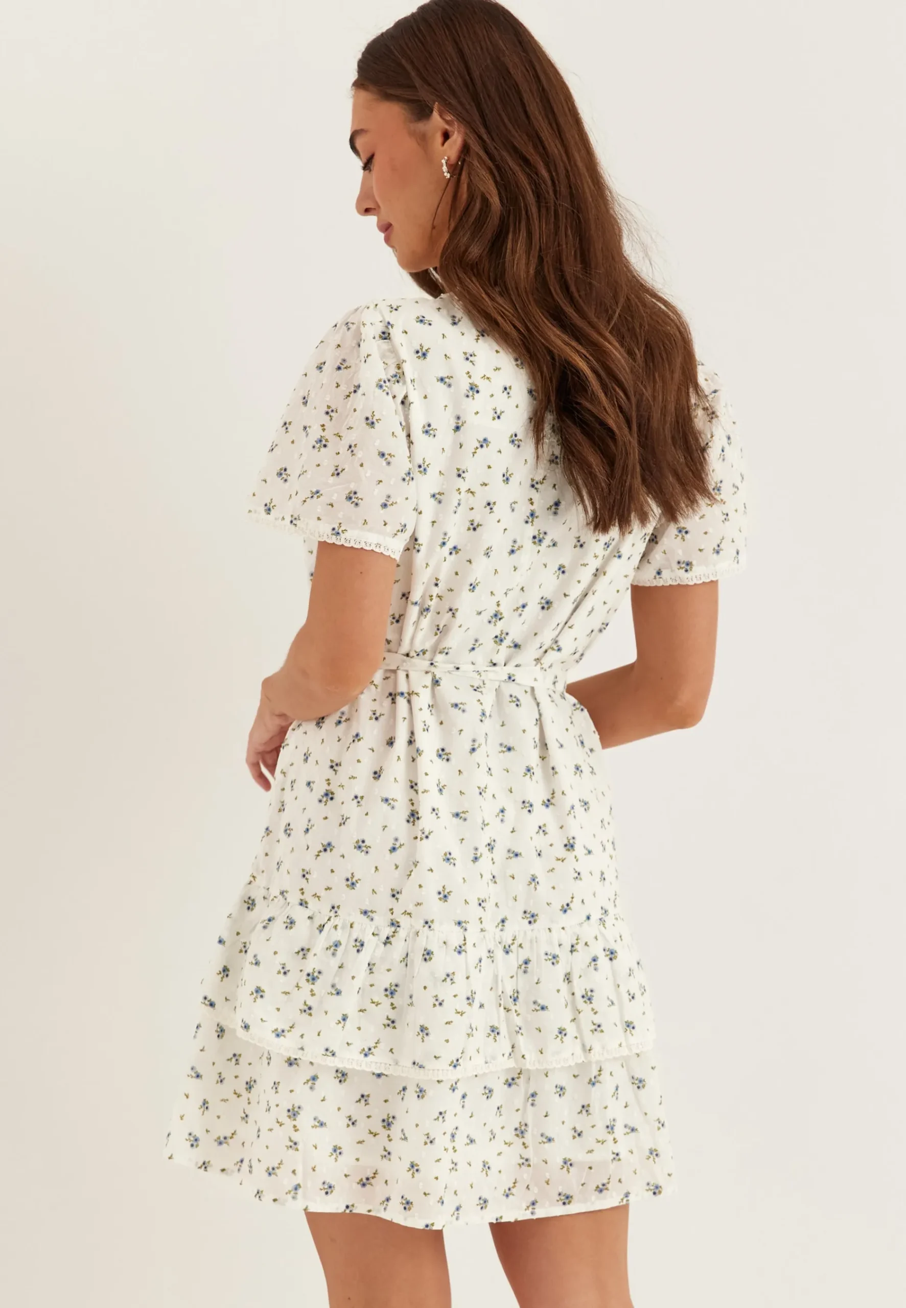 Vmtrine Ss Short Lace Dress Noos