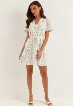 Vmtrine Ss Short Lace Dress Noos