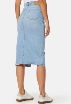 Vmveri High Rise calf denim skirt