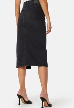 Vmveri High Rise calf denim skirt