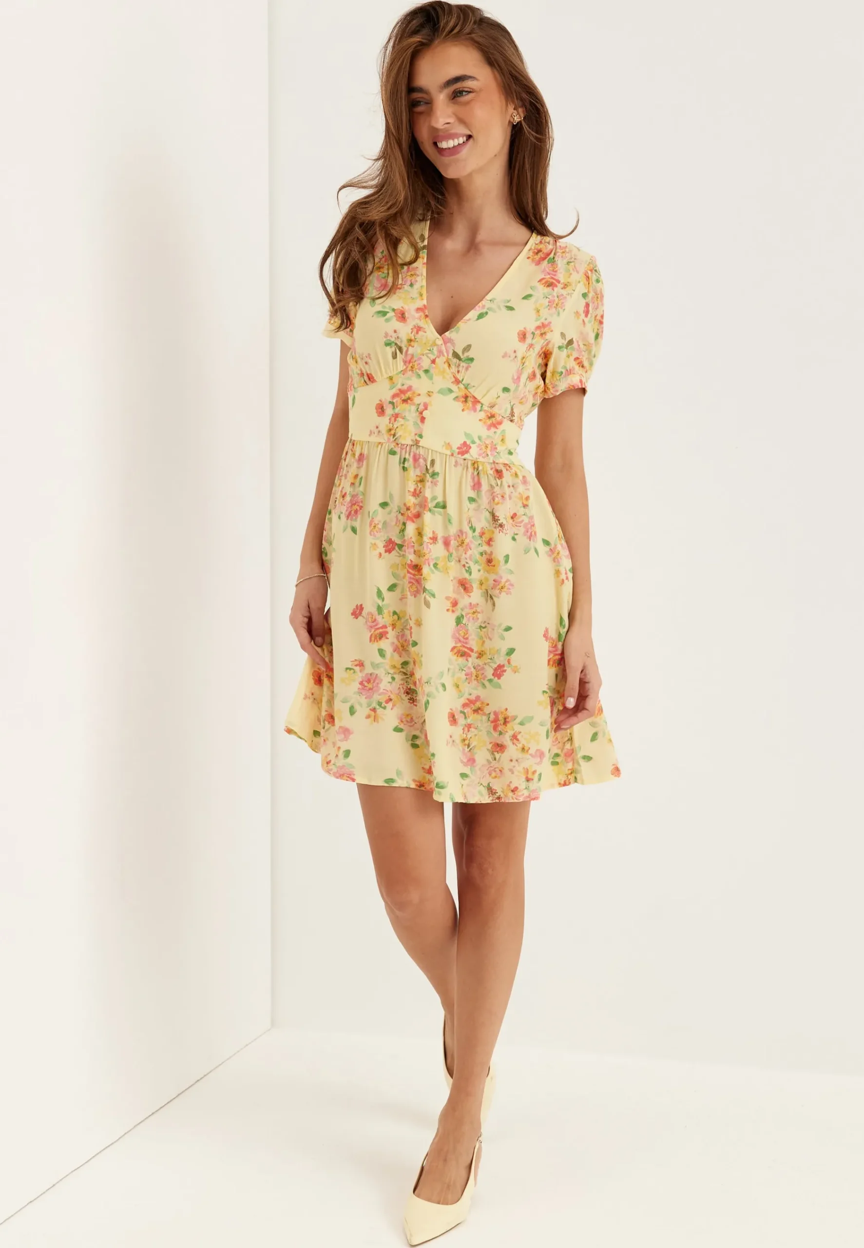 Vmvilma Holy Ss Short Dress