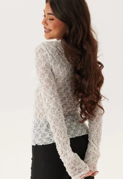 V-Neck Lace Top