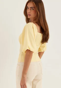 Volume Sleeve Top