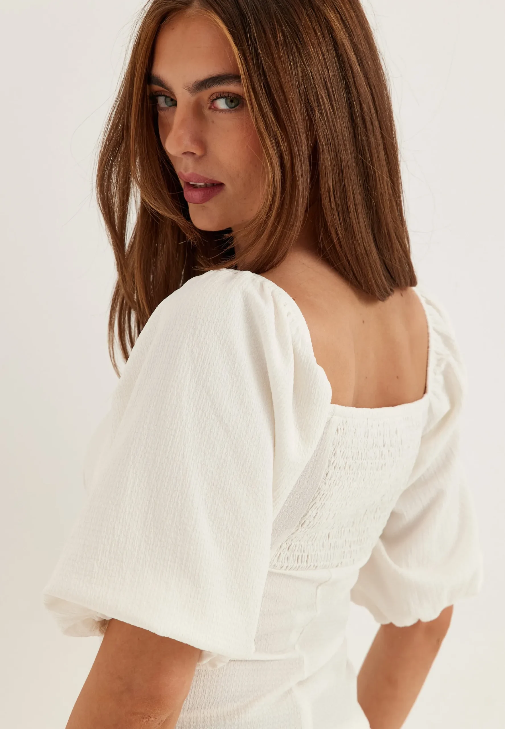Volume Sleeve Top