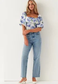 Volume Sleeve Top