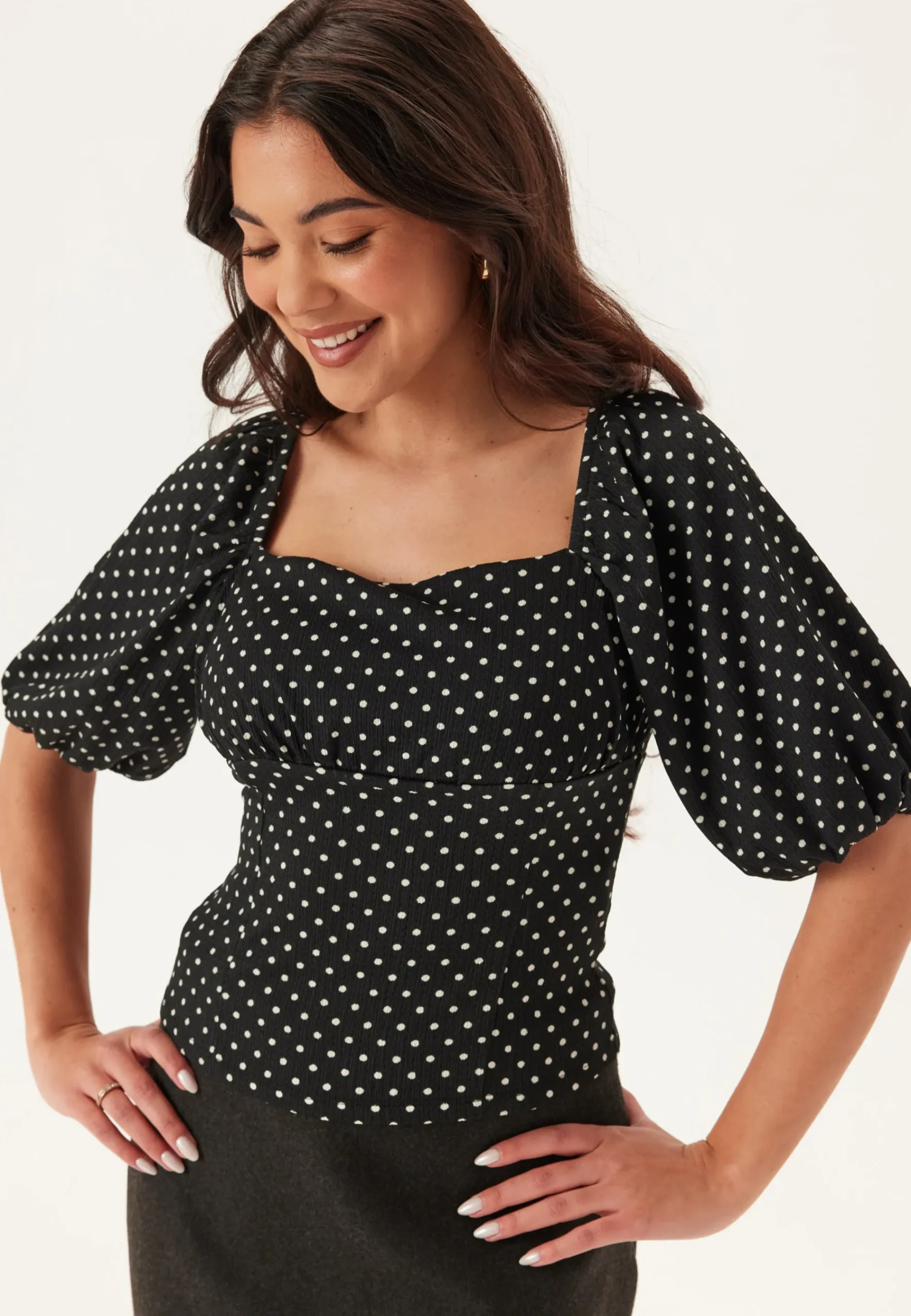 Volume Sleeve Top