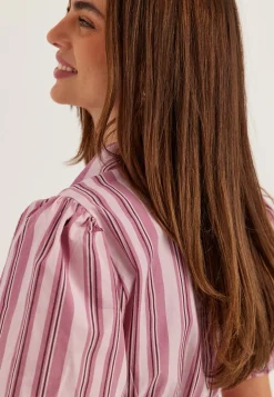 Waist Detail Cotton Blouse