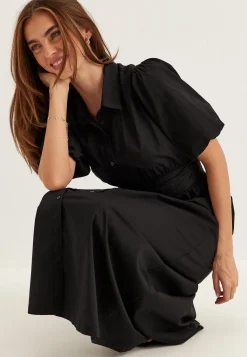 Waist Detail Cotton Dress