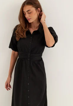 Waist Detail Cotton Dress