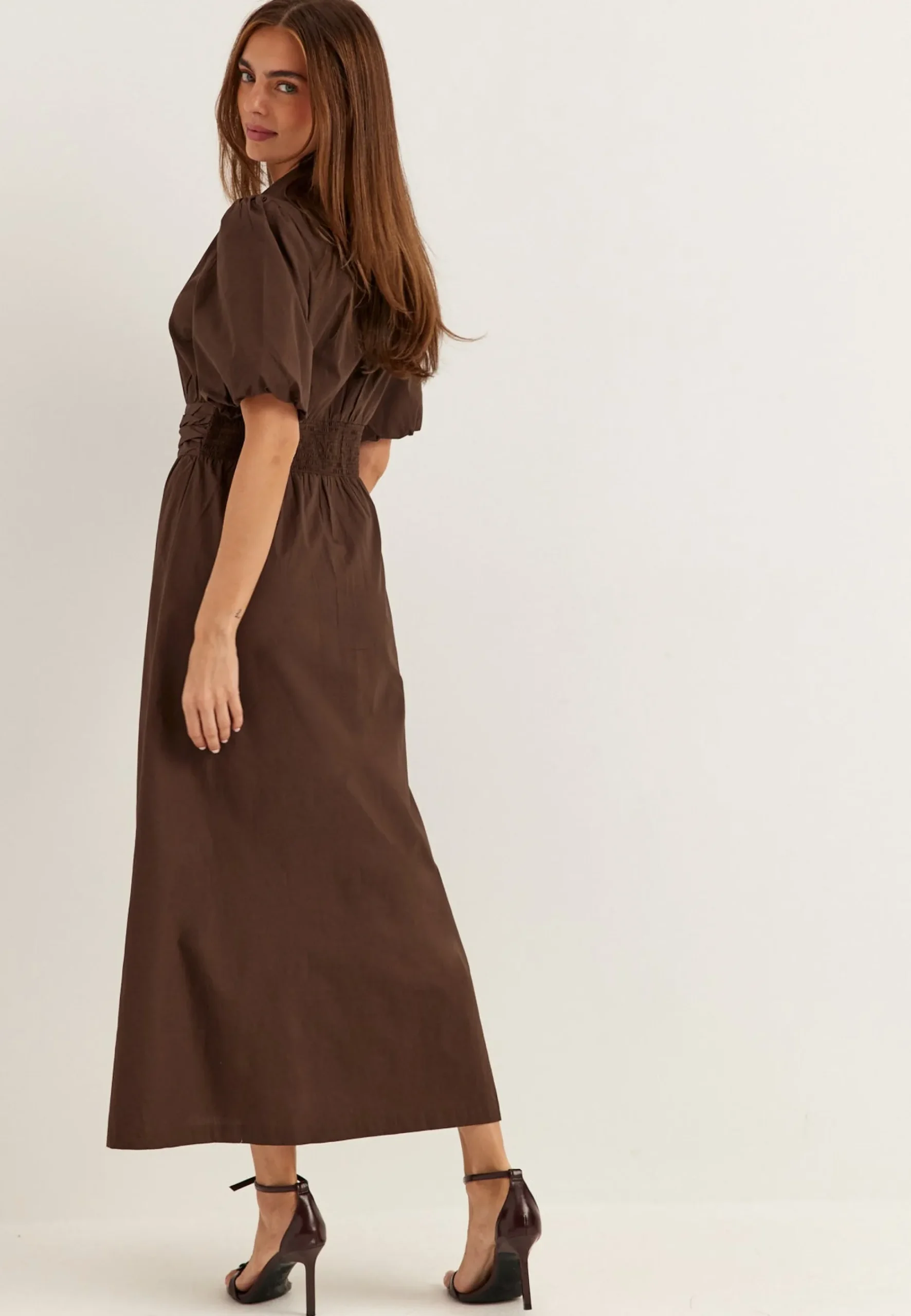 Waist Detail Cotton Dress