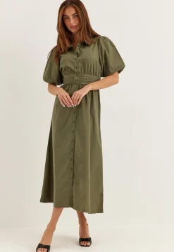 Waist Detail Cotton Dress